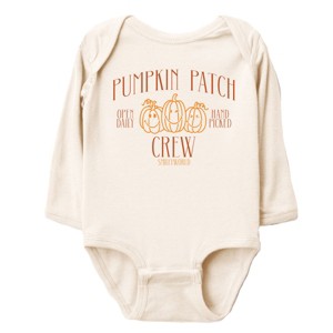 The Juniper Shop SmileyWorld Pumpkin Patch Crew Long Sleeve Bodysuit - 1 of 4