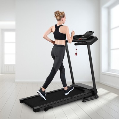 Treadmill, 2.5HP 12 Preset Programs, Folding Treadmill With LCD Display, 0.5-7.5 Mph Speed Exercise Walking Machine