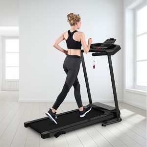 Treadmill, 2.5HP 12 Preset Programs, Folding Treadmill With LCD Display, 0.5-7.5 Mph Speed Exercise Walking Machine - 1 of 4