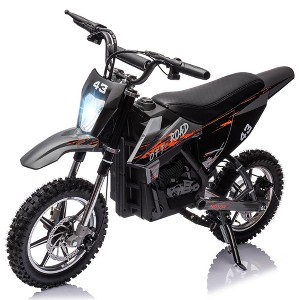 36V Kids Ride on Dirt Bike,15.5MPH Fast Speed Electric Battery-Powered Off-Road Motorcycle - 1 of 4