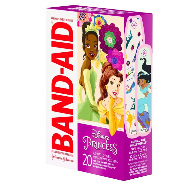 Band-Aid Disney Princess Adhesive Bandages - 20ct, 5 of 9