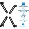 Mount-It! Heavy Duty Computer Monitor VESA Adapter Mounting Kit Up to 27" Black - 3 of 4