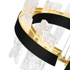 CWI Lighting,Guadiana 32 in LED Black Chandelier - 3 of 4