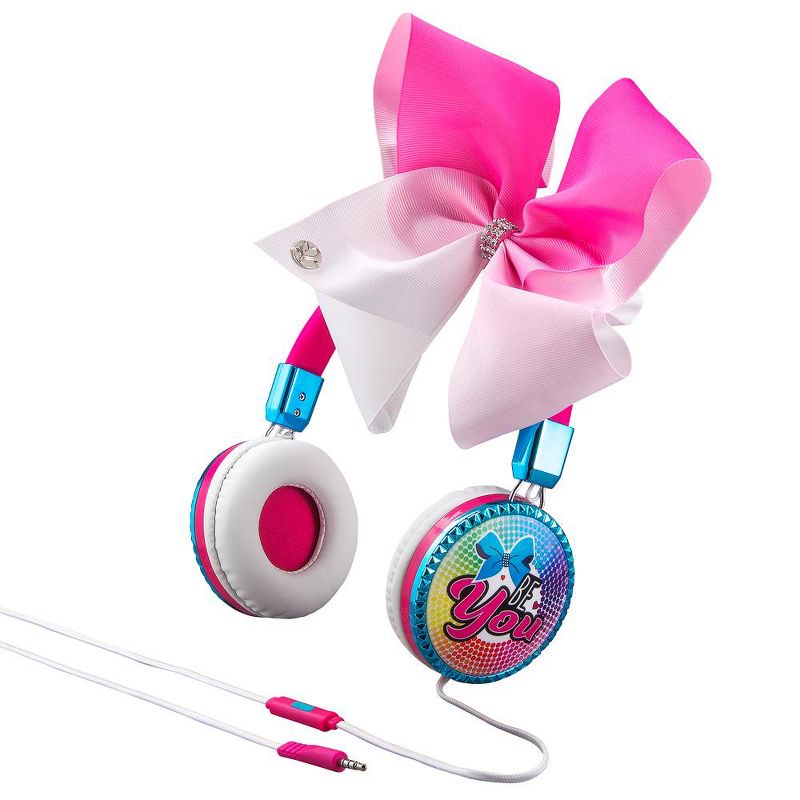 eKids JoJo Siwa Fashion Headphones for Girls - Multicolor (JJ-M48.DTC24), 2 of 4