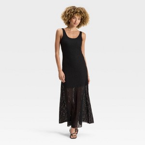 Women's Textured Knit Maxi Dress - A New Day™ - 1 of 3