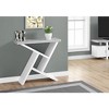 Monarch Specialties Accent Table, Console, Entryway, Narrow, Sofa, Living Room, Bedroom, Grey And White Laminate, Contemporary, Modern - 2 of 4