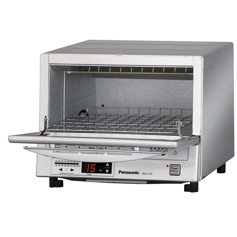 Panasonic Flash Express Toaster Oven - Silver NB-G110P, 4 of 6