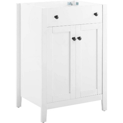 Modway Nantucket 24 inches Bathroom Vanity Cabinet (Sink Basin Not Included)