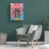 Dean Russo 'Cosmic Trash Panda for Universal Peace' Canvas Art - 4 of 4
