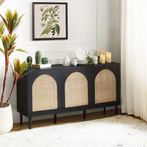 Black deals wide sideboard