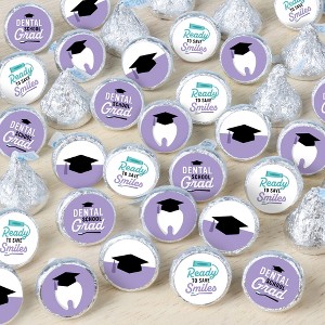 Big Dot of Happiness Dental School Grad - Dentistry and Hygienist Graduation Party Small Round Candy Stickers - Party Favor Labels - 324 Count - 1 of 4