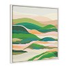 Kate & Laurel All Things Decor 22"x22" Sylvie Dreamscape Framed Canvas: Waunakee-Made, Sawtooth Back - 2 of 4