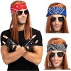SYNCFUN Role-Playing Rockstar Costume Accessories 80s & 90s Rockstar for Halloween Cosplay Party - 3 of 4