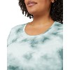 32 Degrees Women's Lightweight Cool Fitted T-Shirt for Lounging, Gym, Yoga - 3 of 4