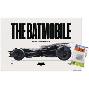 Trends International DC Comics Batman: 85th Anniversary - The Batmobile 2016 Unframed Wall Poster Prints - 1 of 4