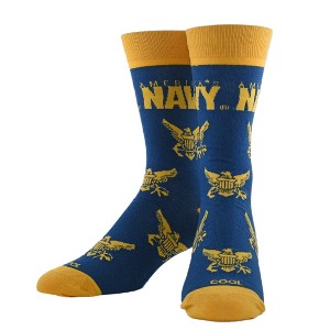 Cool Socks Novelty Crew Dress Sock, United States Army, Military, Patriotic Fun - 1 of 4