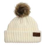 Arctic Gear Toddler Acrylic Ribbed Cuff Winter Hat with Pom