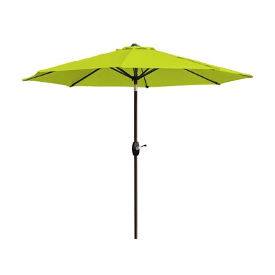 WestinTrends 9 Ft Outdoor Patio Market Table Umbrella with Tilt and Crank