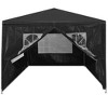 vidaXL Party Tent 9'10"x13'1" Anthracite - 3 of 4