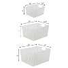 happimess Sutton Modern Glam Handmade Wire Metal Nesting Storage Baskets - 4 of 4