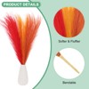Unique Bargains Dried Plants Artificial Durable Small Fluffy Pampas Grass 7 Branches for Home, Office 17.7 Inch - 2 of 4