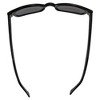 The Original KD's Biker Shades Sunglasses By PCSUN Black Frames +2.00 Magnification Smoke Lenses - 4 of 4