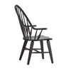 Liberty Furniture,Hearthstone Ridge Windsor Back Arm Chair - Black in Tobacco - 4 of 4