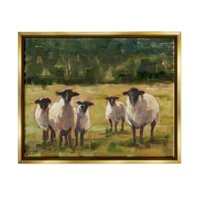 Stupell Industries Flock of Sheep Family Painting