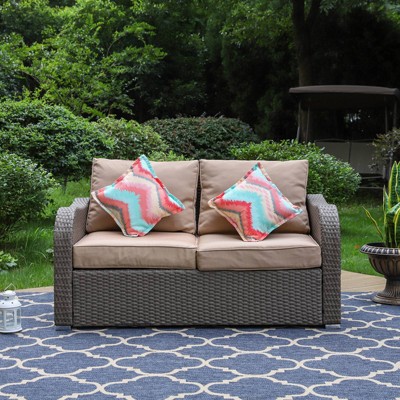Outdoor Loveseat  with Cushions - Captiva Designs