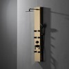 BWE 6-Jet Rainfall Shower Tower Shower Panel System with Waterfall Shower Head and Shower Wand - 2 of 4