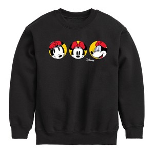 Boys' - Disney - Mickey & Friends Graphic Long Sleeve Fleece Sweatshirt - 1 of 4