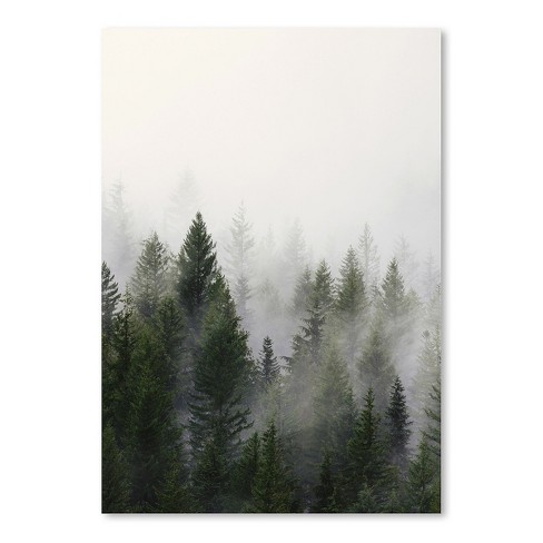 Americanflat Misty Forest By Tanya Shumkina Poster Target