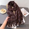 Anna-Kaci Winter Plaid Scarf with Lightweight Warm Fabric for Everyday Comfort 78.5×26 Inches - 2 of 4