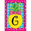 Briarwood Lane Summer Garden Flag 18x12.5 For Outdoor Pineapple Monogram Letter G Garden Flag Flag For Summer Garden Flag Flags For Outside - 3 of 4
