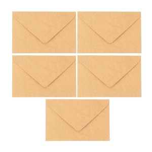 Unique Bargains Invitation Envelopes for Greeting Cards Wedding Birthday Christma 5 Pcs - 1 of 4