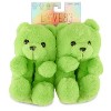 Love 83 3D Plush & Comfy Pastel Collection Teddy Bear Novelty Slipper - Makes A Great Holiday & Birthday Present - 3 of 3