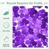 Unique Bargains PVC Lightweight Durable Bend-Resistant Sequin Embellishments 1980 Pcs - 2 of 4