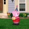 Peppa Pig Airblown Inflatable Birthday Party Pig, 3.5 Ft Tall, Pink ...