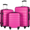 3 Piece Luggage Set With Spinner Wheel 3-digit Combination TSA Lock ABS Lightweight Suitcase For Business Travel 3 Sizes 20" 24" 28" - 2 of 4
