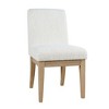 Jofran,Sequoia Modern Rustic Solid Wood Upholstered Parsons Dining Chair (Set of 2) - 2 of 4