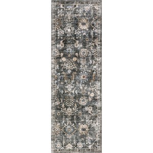 Nuloom Benica Multi Medallion Pet Friendly Machine Washable Area Rug - 1 of 4