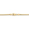 Black Bow Jewelry 2mm, 14k Yellow Gold, Solid Franco Chain Necklace - 4 of 4