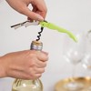 True TrueTap Lime Green Double Hinged Waiter’s Corkscrew, Stainless Steel Wine Key with Foil Cutter - 2 of 4