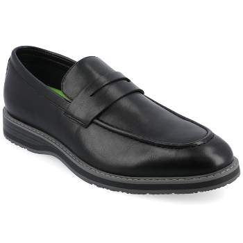 Vance Co. Men's Medium And Wide Width Cole Dress Shoe Black 14 : Target