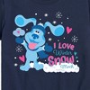 Boys' - Blue's Clues & You! - I Love Winter Snow Much Short Sleeve Graphic T-Shirt - 2 of 4