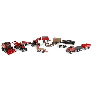 ERTL 1/64 Case IH Tractor and Vehicle 20 Piece Value Set - 1 of 2