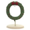 Snowbabies 7.75 In Wreath Ornament Holder Christmas Holly Figurines - 3 of 3
