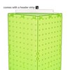Azar Displays Four-Sided Revolving Pegboard Counter Display with Hooks - 2 of 4