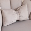 Karl Home Velvet Accent Chair With Pillows - 4 of 4