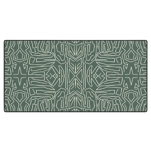 Marta Barragan Camarasa Abstract pattern linear stroke Desk Mat - Deny Designs - 1 of 4